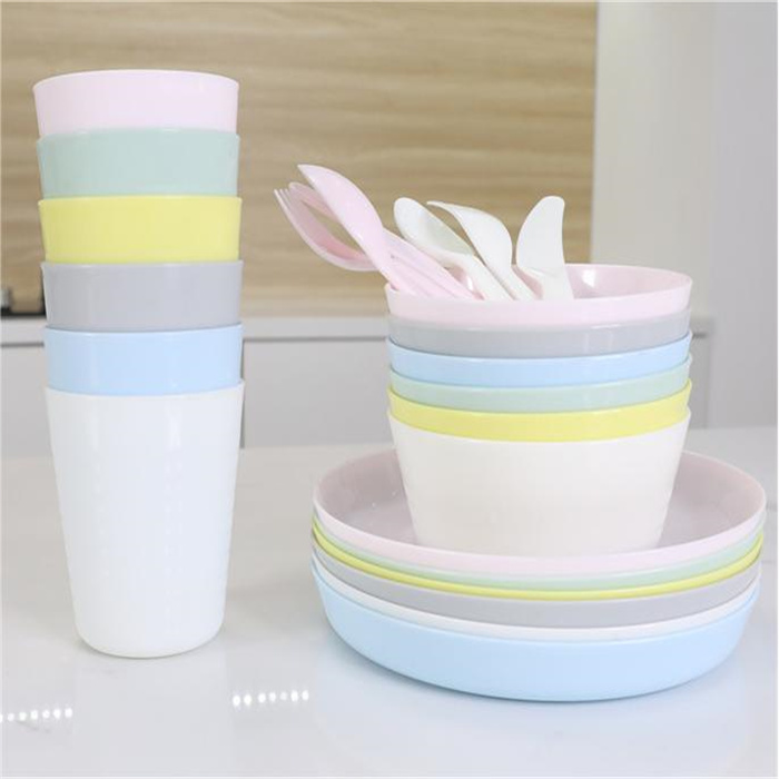 PP bowl 6-piece set for children from mmcis china